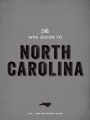 The WPA Guide to North Carolina - ebook